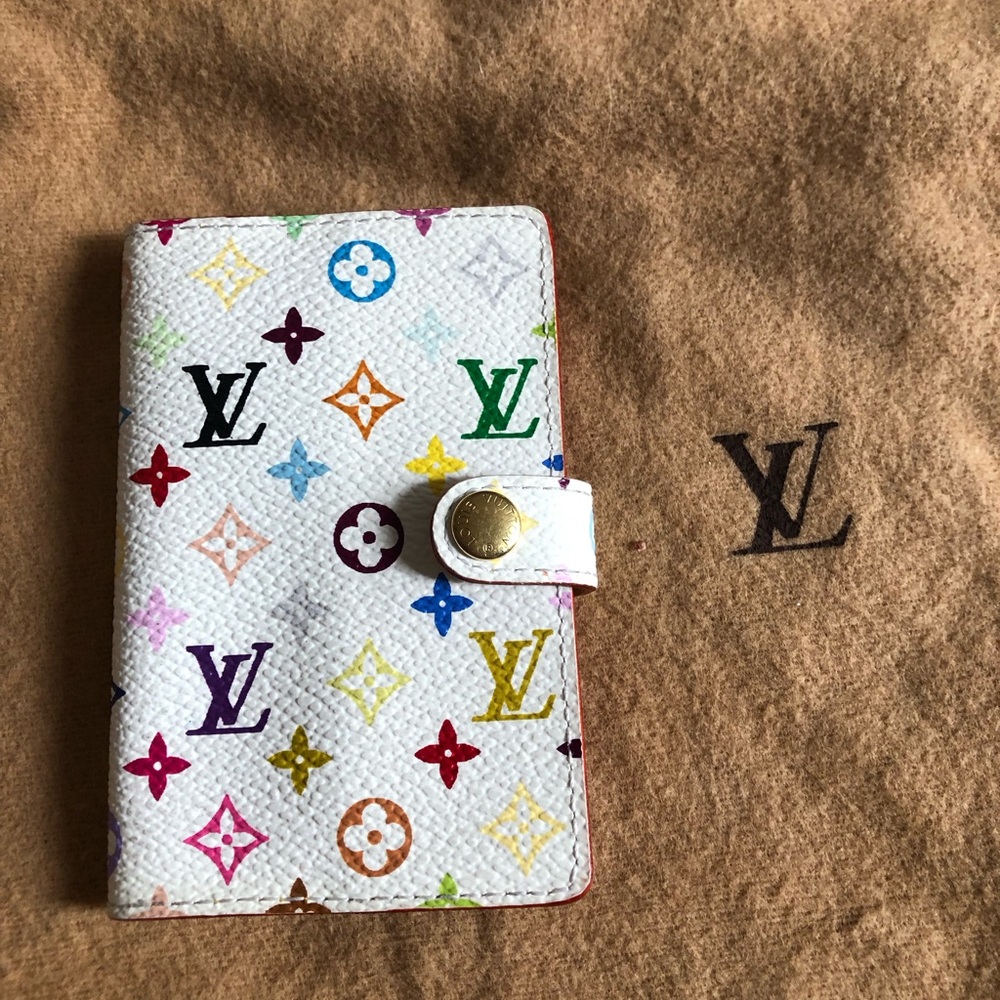 Louis Vuitton Takashi Murakami Monogram Multicolor Address Book